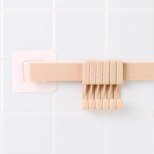 Self-Adhesive 6-Hook Wall Hanging Rack (1 Pc) - dailyneed.life