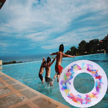 Swim Ring, For children, Conveniently Portable, Feathers, Swimming Ring, For Water Play, For Beaches, Swimming, Summer Vacation (1 Pc) - dailyneed.life