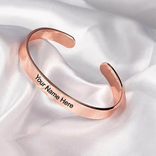 Customized / Personalized Stylish Kada Bracelet (1 Pc / Rose gold Copper) - dailyneed.life