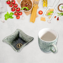 Ceramic Tea / cups / Mug Set Including Snacks / Serving Bowl Milk Cup, Coffee Cup, Tea Cup, Breakfast Cup, Drinking Mug or Outdoor for Household, Gift for Birthday, Wedding Party (4 Pcs set) - dailyneed.life