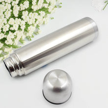 Vacuum Flask Without Cover, 18/8 Stainless Steel | Hot and Cold Water Bottle with Push-Down Lid | Double Walled Stainless Steel Bottle for Travel, Home, Office, School, Picnic (1000 ML / Without Cover) - dailyneed.life