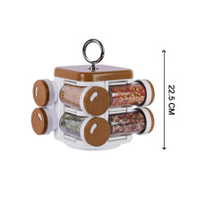 Ganesh Storewell Plastic Spice Rack - Set of 8 - dailyneed.life