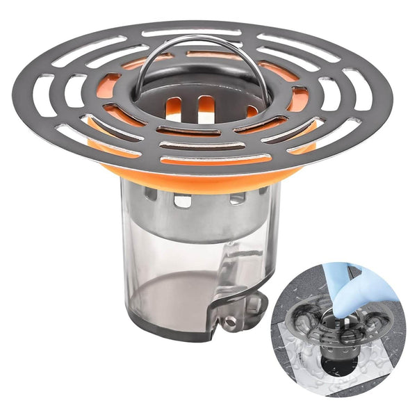 Shower Stopper, Anti-Odour Floor Drain Core with Filter Mesh (1 Pc) - dailyneed.life