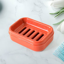Premium Quality Rectangular Brick Red Plastic Soap Case (1 Pc) - dailyneed.life