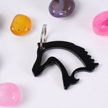 Metal Horse Face Shaped Keychain (1 Pc) - dailyneed.life