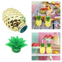 Plastic Pineapple Cups with Straw (1 Pc) - Party Favors, Hawaiian, Beach - dailyneed.life