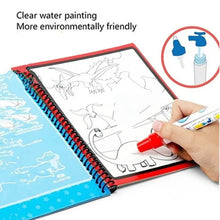 Magic Water Quick Dry Book Water Coloring Book Doodle with Magic Pen Painting Board - dailyneed.life