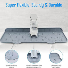 Silicone Sink Faucet Pad / Mat (1 Pc / 33x12 Cm) - dailyneed.life