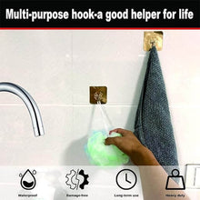 Adhesive Heavy-Duty Hooks for Kitchen and Bathroom (1 Pc / 6×6 Cm) - dailyneed.life