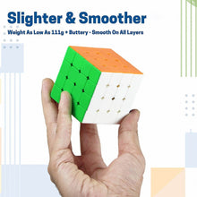 Small Puzzles Cubes 4×4×4 High Speed Sticker Less Magic Cube Game, Kids and Professionals Magic Cube Puzzle Toy, Pack of 1, 8+ Years - dailyneed.life