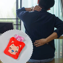 Pink Cat small Hot Water Bag with Cover for Pain Relief, Neck, Shoulder Pain and Hand, Feet Warmer, Menstrual Cramps. - dailyneed.life