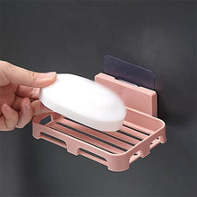 Self Adhesive Rectangular Soap Dish Holder (1 Pc) - dailyneed.life