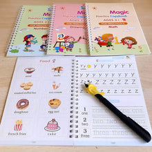4 Pc Magic Copybook widely used by kids, children’s and even adults also to write down important things over it while emergencies etc. - dailyneed.life