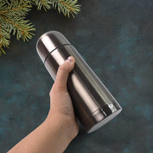 Stainless Steel Hot And Cold Water Bottle With Push-down Lid (350ml) - dailyneed.life