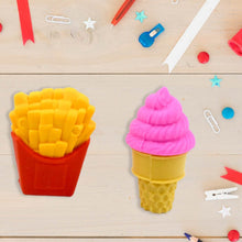 3D Food Fancy & Colorful Erasers – Cute Novelty Eraser Set for Kids & School Prize (1 Set / Mix Design & Color) - dailyneed.life
