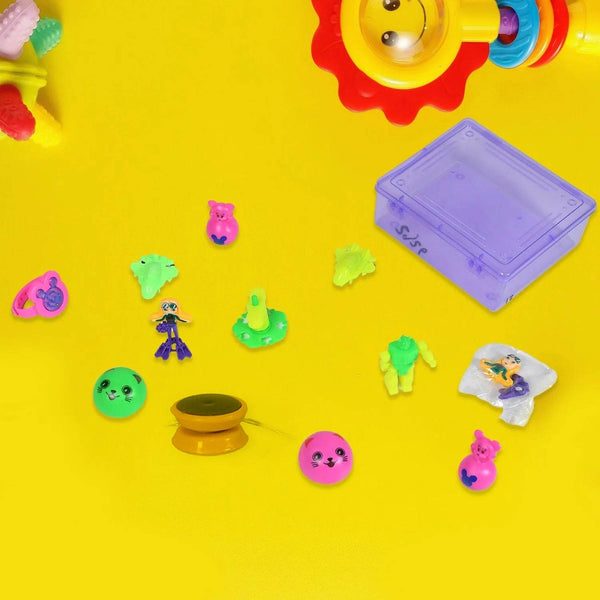 20pc Mix All New Toy With Plastic Commander Container , Mix All Types Playing Toy For Kids - dailyneed.life