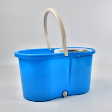 Spin Floor Cleaning Easy Advance Tech Bucket Mop and Rotating Steel Pole Head with 2 Microfiber Refill Heads for Household Floor Cleaning (MOQ :- 25pc) - dailyneed.life