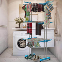 Premium Heavy Duty Stainless Steel 3 Layer Foldable Cloth Drying Stand (1 Set / With Brown Box) - dailyneed.life
