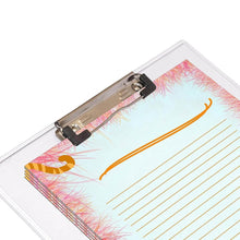Transparent Premium Exam Pad with Centimeter Measuring Side for Students - dailyneed.life