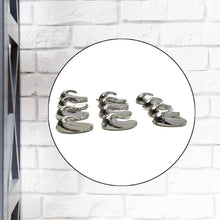 Plastic Multipurpose Wall hanging hook (12 Pcs Set / Mix Design) - dailyneed.life