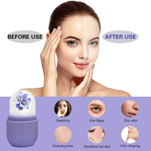 Beauty Ice Roller for Face & Eye Massage (Reusable, Purple / Without Box) - dailyneed.life