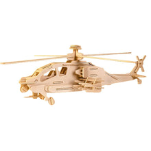 3D Wooden Helicopter Puzzle DIY Model Kit (1 Set) - dailyneed.life