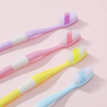 2-in-1 Tooth Brush with Tongue Scraper, Soft Bristle & Long Handle (8Pcs) Soft Toothbrush - dailyneed.life