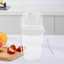 2-Piece Salad Cup Lunch Container with Dressing Storage and Reusable Fork - dailyneed.life