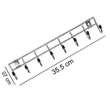 Multipurpose Stainless Steel Hanger Strip Hooks (8 Pin) - dailyneed.life