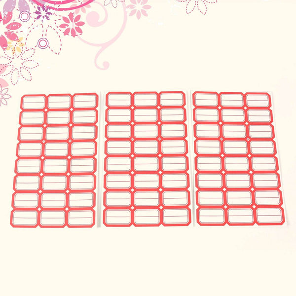 Multipurpose Writable Blank Label Sticker Sheets (1 Sheet) - dailyneed.life