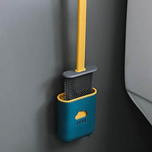 Silicone Toilet Brush with Holder Stand for Bathroom Cleaning - dailyneed.life