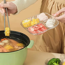 Plastic Kitchen Trays for Serving (4 Compartment / 1 Pc) - dailyneed.life