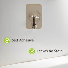 Plastic Adhesive Sticky Waterproof and Oil Proof, Wall Hook (5.5×3.5 Cm) - dailyneed.life