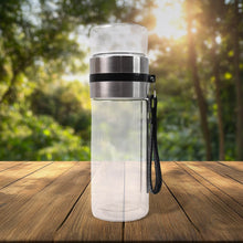 Glass Tea Infuser Bottle. Double Wall Outdoor sport Glass water bottle (550ml) - dailyneed.life