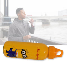 PORTABLE GLASS WATER BOTTLE, CREATIVE GLASS BOTTLE WITH GLASS WATER ( Mix Design) - dailyneed.life
