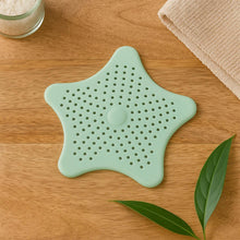 Mint Green Silicone Star Shaped Sink Filter Bathroom Hair Catcher Drain Strainers for Basin - dailyneed.life