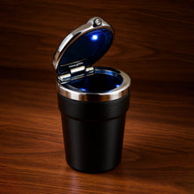 Premium LED Illuminated Portable Car Ashtray with Lid (1 Pc) - dailyneed.life
