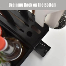 Multifunctional Kitchen Storage Organizer Rack with 6 Spice Containers, Knife & Spoon Holder, and Top Shelf - dailyneed.life