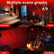 USB Star Projector – Adjustable Night Light for Home & Car - dailyneed.life