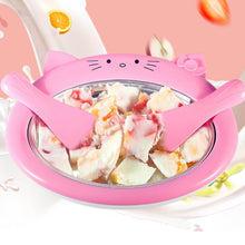 Ice-Frying Machine, Mini Ice Machine for Summer with Cartoon design Home Fried Ice Cream Machine - dailyneed.life