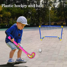 Combo of Light Weight Plastic Bat, Ball & Hockey for Kids, Boys, Indoor, Outdoor Play - dailyneed.life