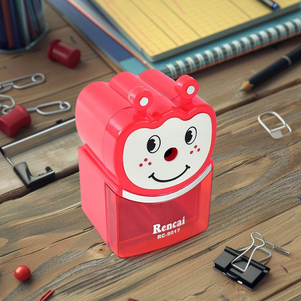 Cartoon Shaped Sharpener for Kids – Animal Shaped Pencil Sharpener (1 Pc) - dailyneed.life
