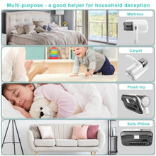 Powerful Suction Portable Handheld Vacuum Cleaner - Low Noise Vacuum Cleaner for Bed - Cordless Vacuum Cleaner for Car Seat Crevices Pillows, Mattresses, Sofas Wireless Anti Dust and Mite Cleaner - dailyneed.life