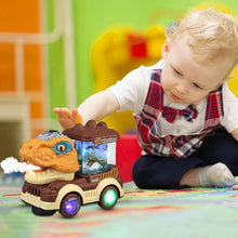 Dinosaur Car Toy with Humidifier Sound and Light (1 Pc) - dailyneed.life