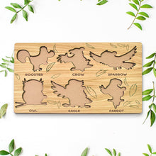 Wooden Bird Puzzle Learning Educational Board (1 Set / 28×20 Cm) - dailyneed.life