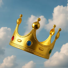 Royal Crown with Colored Gems (1 Pc / Mix Color) - dailyneed.life