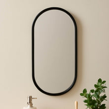 Modern Oval Wall-Mounted Bathroom Mirror (1 Pc) - dailyneed.life