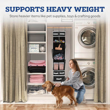 9 Shelf Hanging Closet Organizer with 5 Drawer Organizers - dailyneed.life