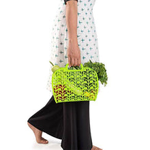 Plastic Foldable Basket Bag || Fruit & Vegetable Storage Basket (3 Pcs Set / Multicolor) - dailyneed.life