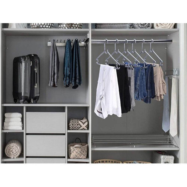 Plastic Clothes Hanger (Set of 6 Pieces) - dailyneed.life